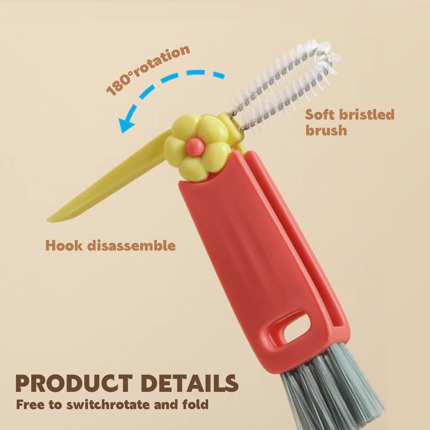 3 in 1 cleaning brush