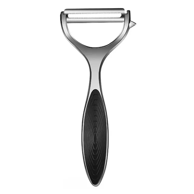 Multifunctional stainless steel peeler