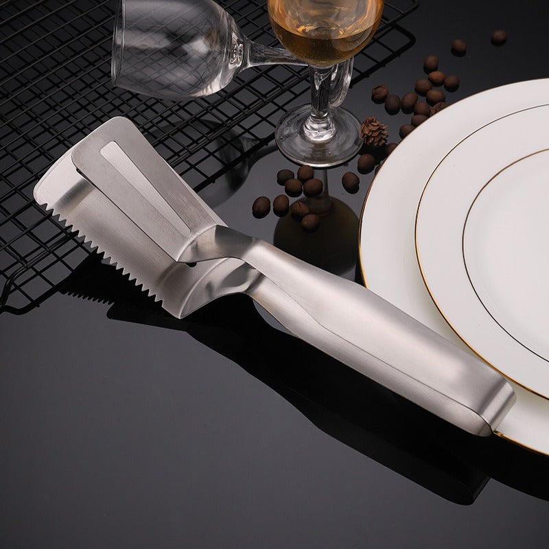 304 stainless steel steak tongs