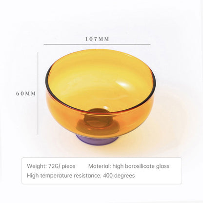 Fruit Salad Stained Glass Bowl