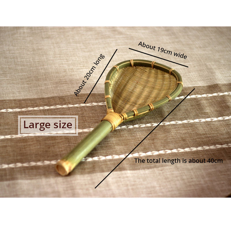 Bamboo strainer spoon