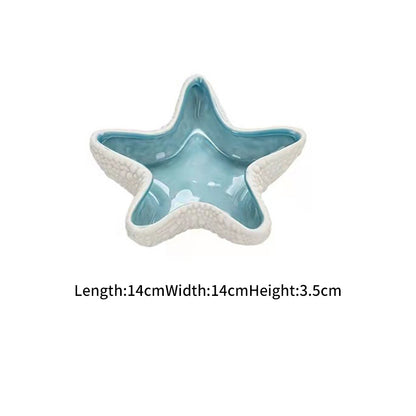 Fashion Starfish Ceramic Ashtray