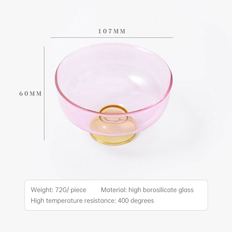 Fruit Salad Stained Glass Bowl