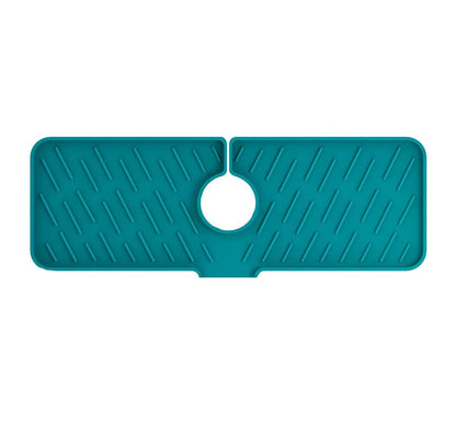 Silicone foldable sink splash pad