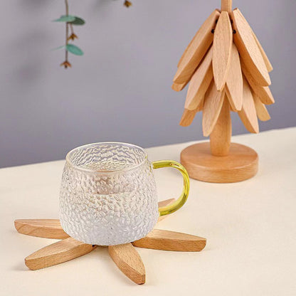Wooden Creative Walnut Tree Solid Wood Insulation Pad