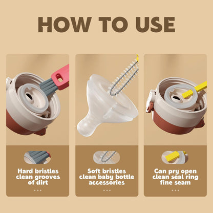 3 in 1 cleaning brush