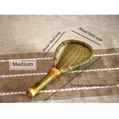 Bamboo strainer spoon