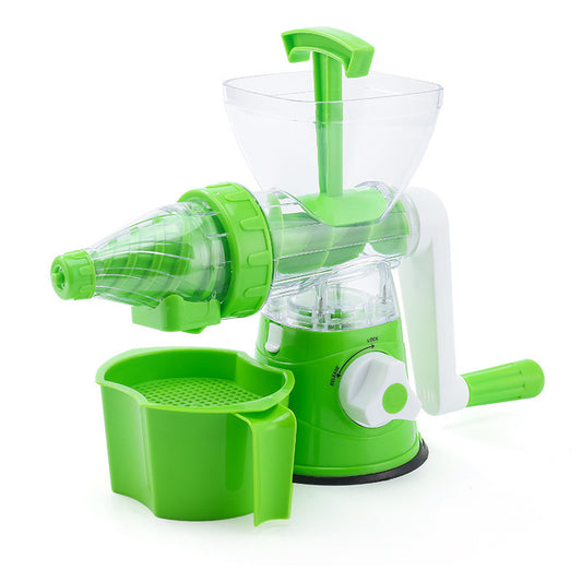 Multifunctional manual rotary juicer