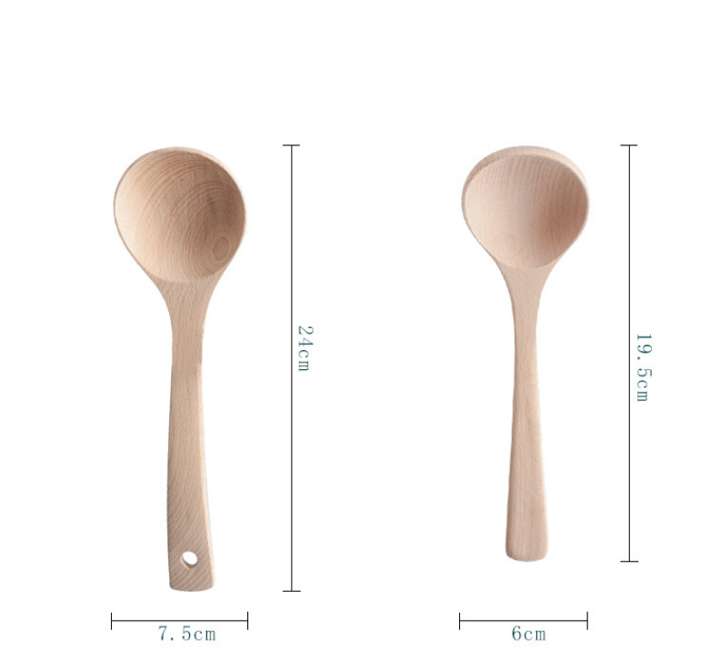 Home Kitchen Wooden Tableware Spoon