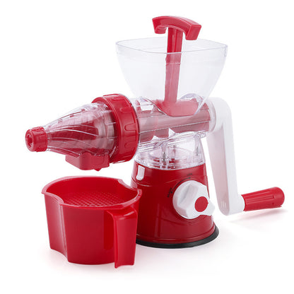 Multifunctional manual rotary juicer