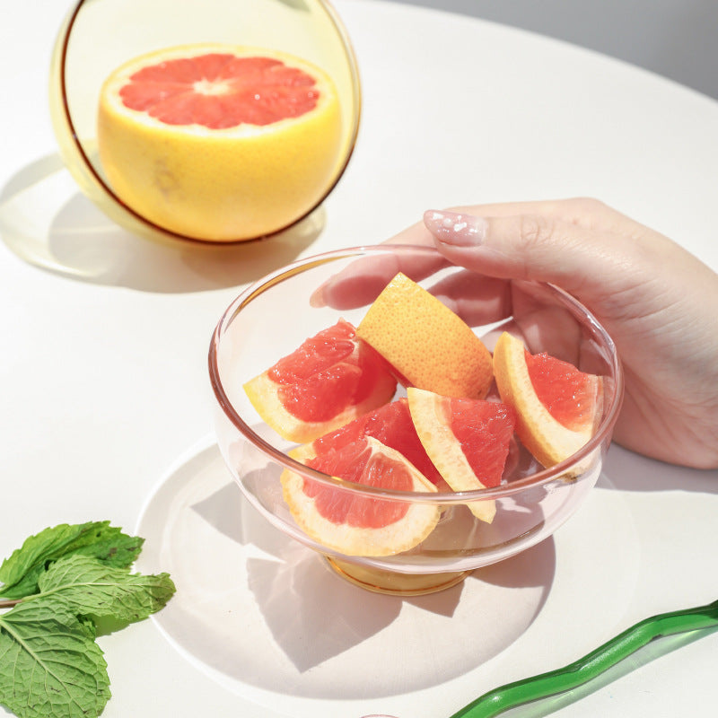 Fruit Salad Stained Glass Bowl